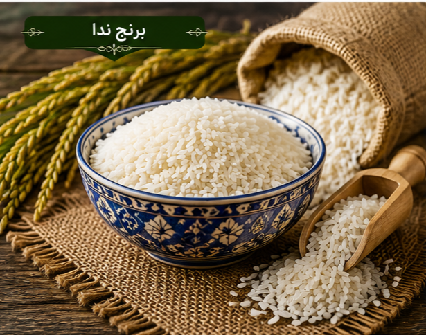 برنج ندا ممتاز ایرانی